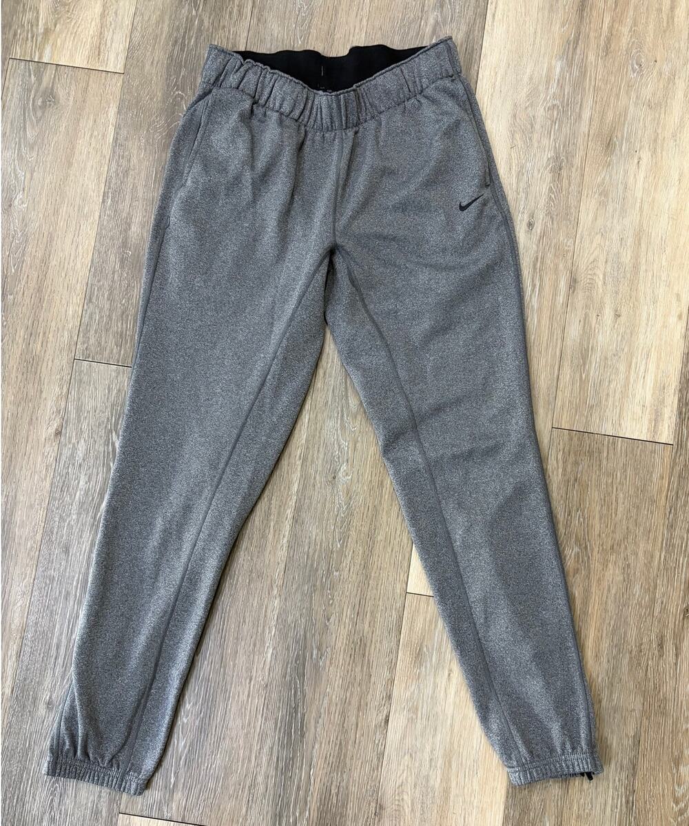 Nike Womens Dri-FIT Training Joggers Gray XS 839348-032 Athletic Sweatpants
